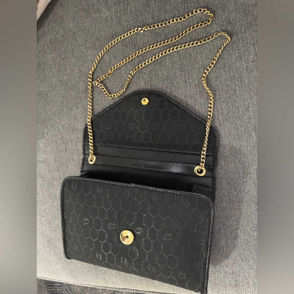 Christian Dior honeycomb envelope flap Crossbody clutch pouch shoulder - Picture 6 of 17